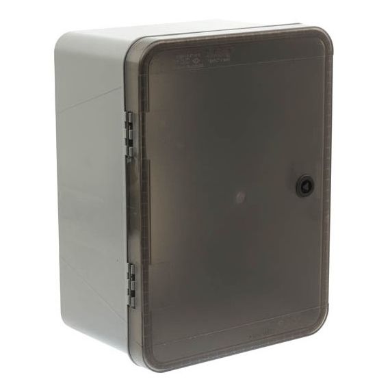 Scatola di distribuzione da parete con porta trasparente 30x22x15 Vito Scatola di distribuzione da parete con porta trasparente 30x22x15 Vito